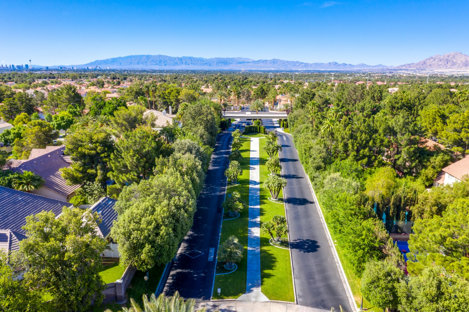 The Fountains community aerial view