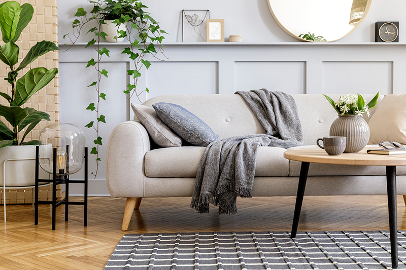 scandinavian concept of living room